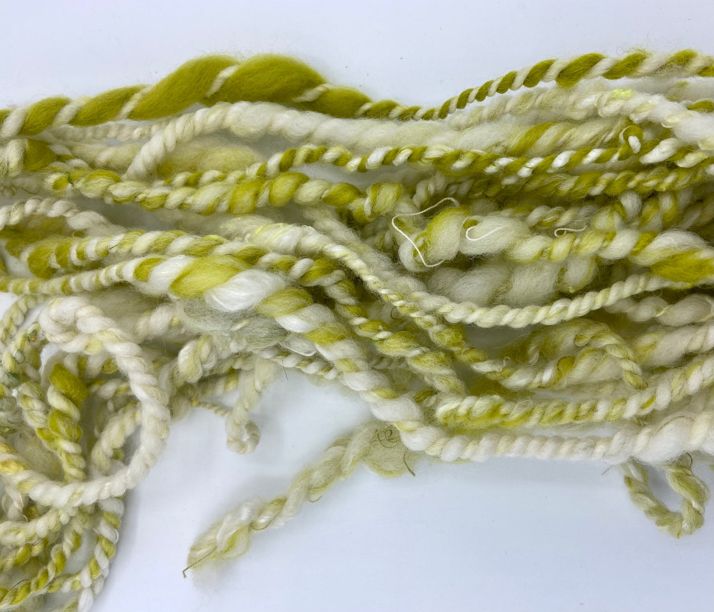 Chartreuse Swirl Art Yarn #131