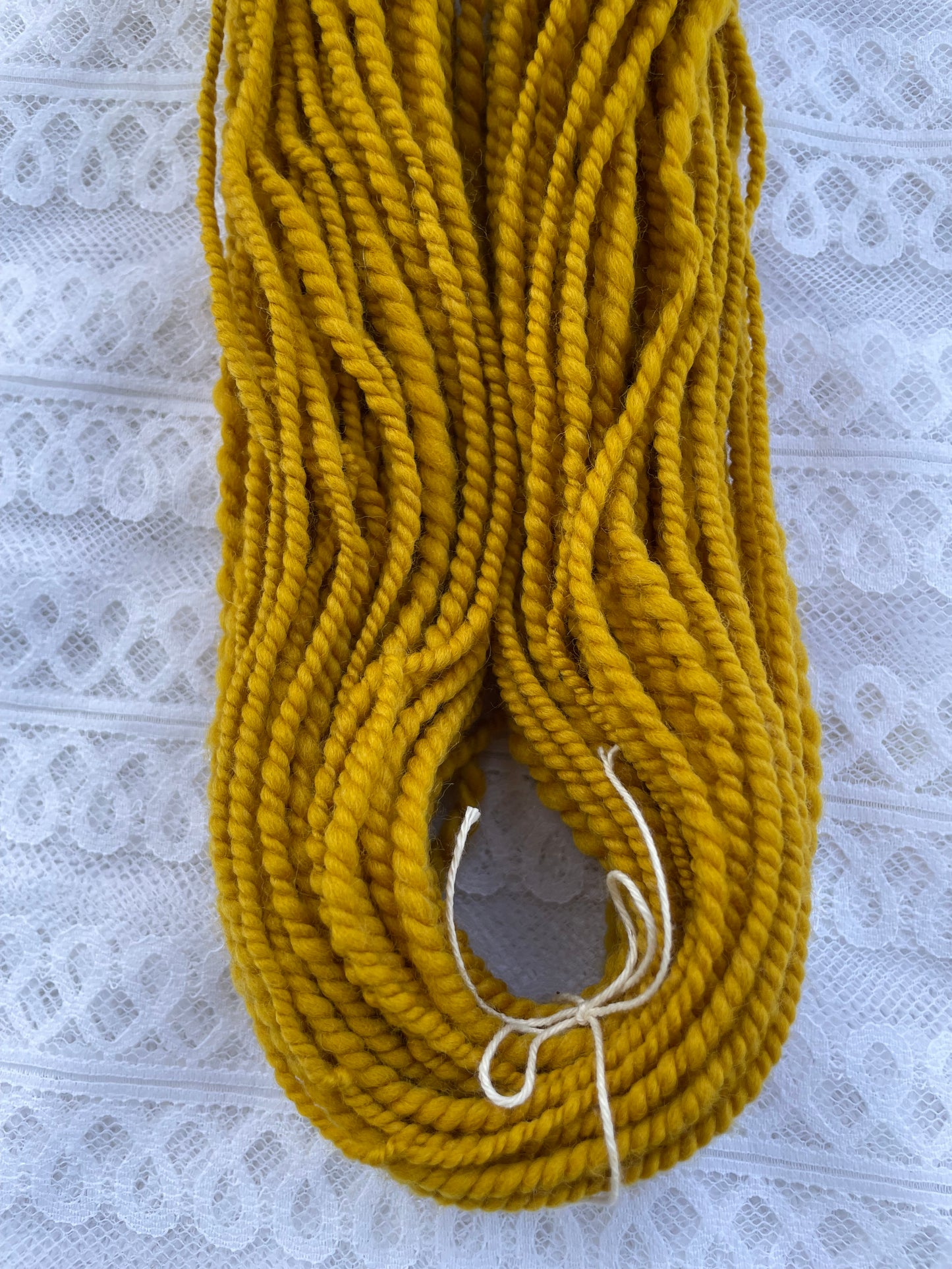 Mustard Bulky Merino Yarn #386